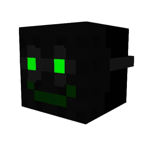 Nostvel Minecraft avatar head, 3D render