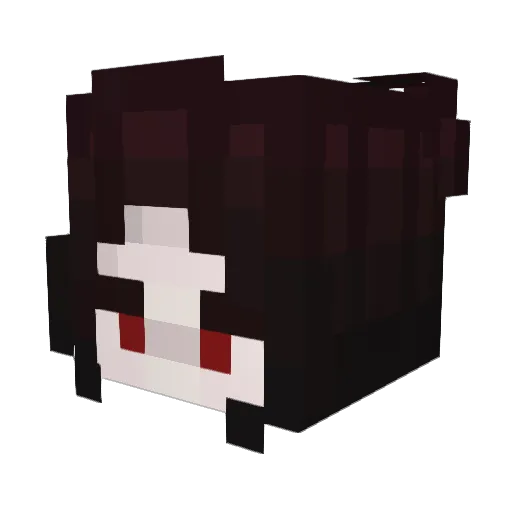NosySleeper Minecraft avatar head, 3D render