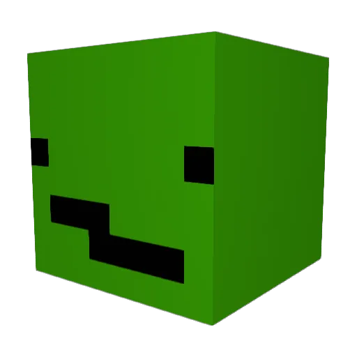 Not3Bay Minecraft avatar head, 3D render