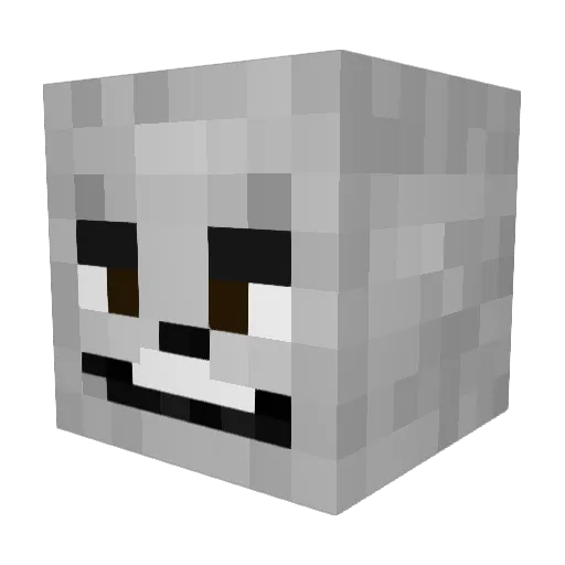 NotAFarmingBot4 Minecraft avatar head, 3D render
