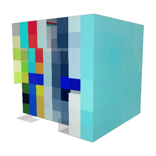NotAVirus_exe Minecraft avatar head, 3D render