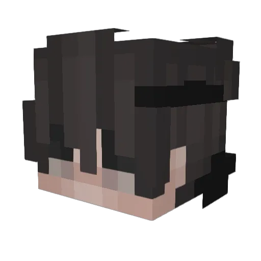 NotAbdou_ Minecraft avatar head, 3D render