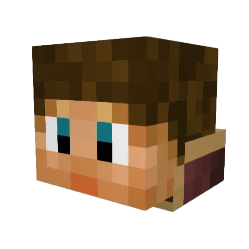 NotAlexipromise1 Minecraft avatar head, 3D render