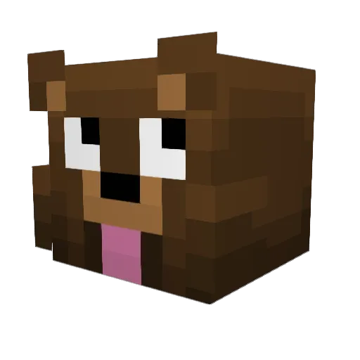 NotAndrei Minecraft avatar head, 3D render