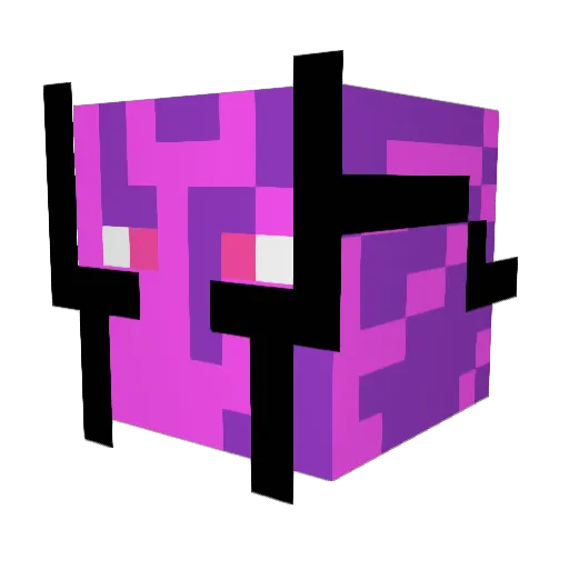 NotBizzarboy Minecraft avatar head, 3D render