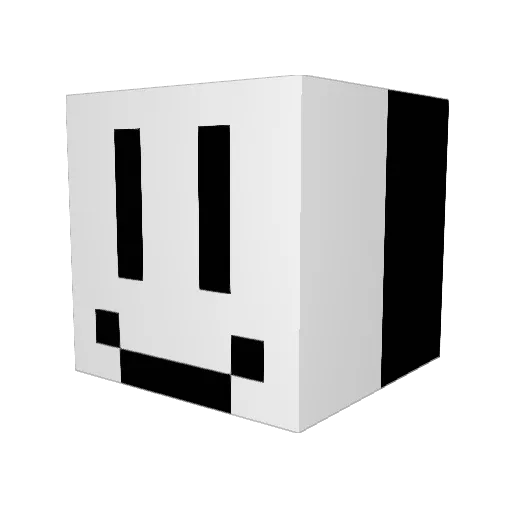 NotBxzyy Minecraft avatar head, 3D render