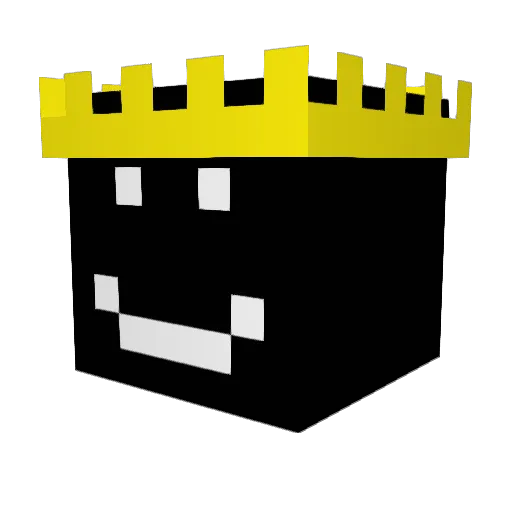 NotContext Minecraft avatar head, 3D render