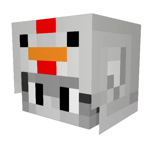 NotDaelioner3 Minecraft avatar head, 3D render