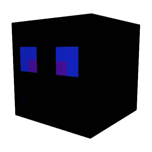 NotDcman Minecraft avatar head, 3D render