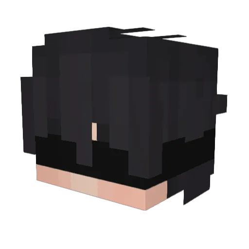 NotDivyam Minecraft avatar head, 3D render