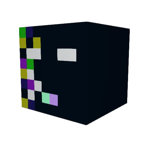 NotEli06YT Minecraft avatar head, 3D render