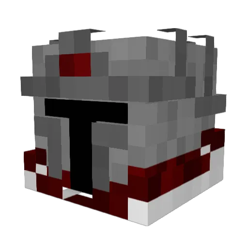 NotEnchanted2 Minecraft avatar head, 3D render