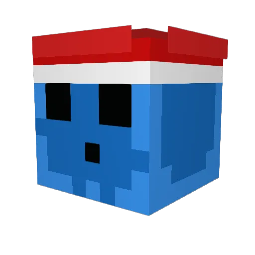 NotEven_TeeJ Minecraft avatar head, 3D render