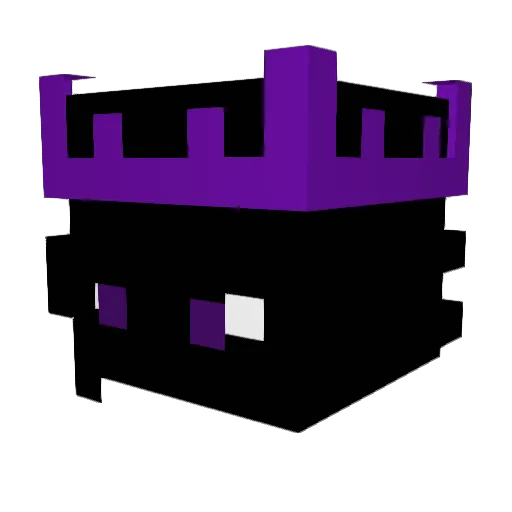 NotFlearx Minecraft avatar head, 3D render