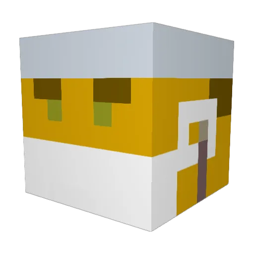 NotFlex06 Minecraft avatar head, 3D render