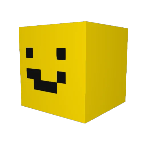 NotGamer210 Minecraft avatar head, 3D render