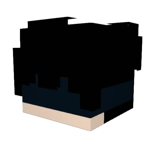 NotGhost01 Minecraft avatar head, 3D render