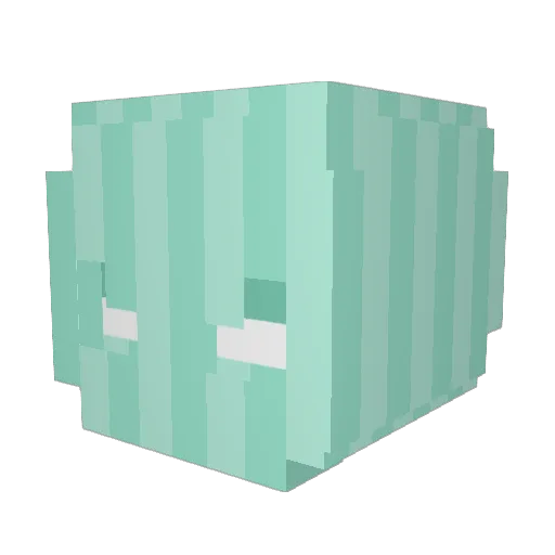NotGod_ Minecraft avatar head, 3D render