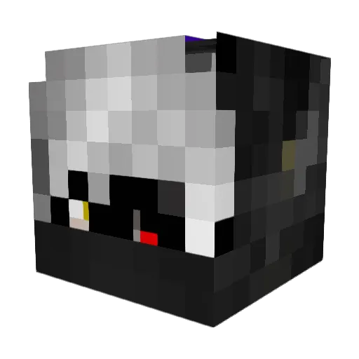 NotGysty81924 Minecraft avatar head, 3D render