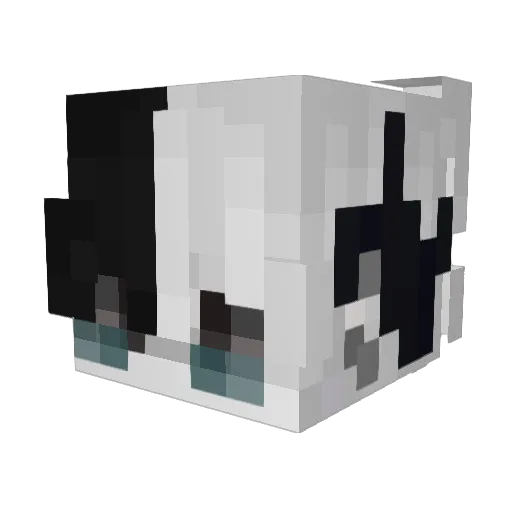 Minecraft-Avatar von NotJestified: Kopf als 3D-Render