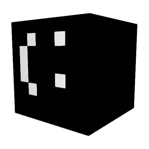 NotKD9 Minecraft avatar head, 3D render