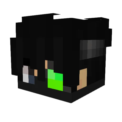 NotKillian0 Minecraft avatar head, 3D render