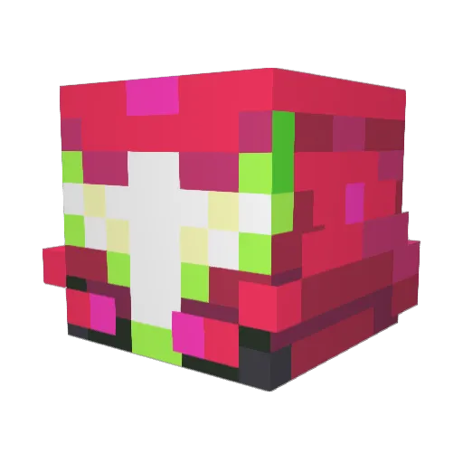 NotKrystalplays1 Minecraft avatar head, 3D render