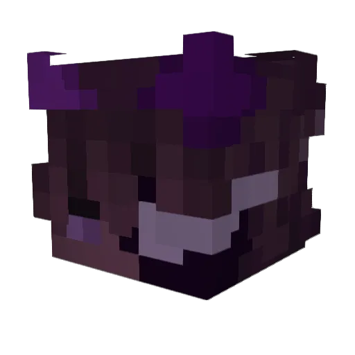 NotLevix Minecraft avatar head, 3D render