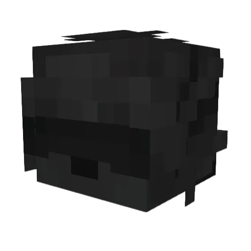NotLioR Minecraft avatar head, 3D render