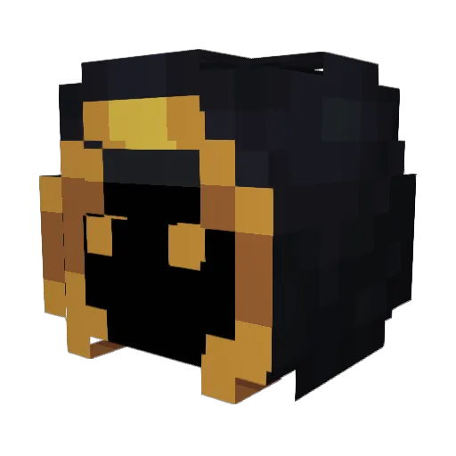 NotLogannn Minecraft avatar head, 3D render