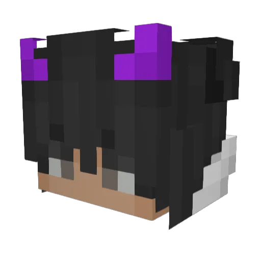 NotMark11 Minecraft avatar head, 3D render