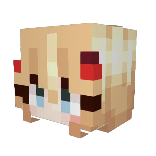 NotMatti_ Minecraft avatar head, 3D render