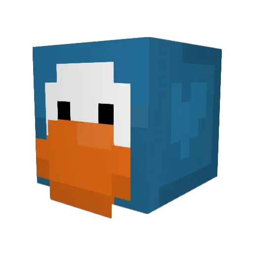NotMattyIce Minecraft avatar head, 3D render