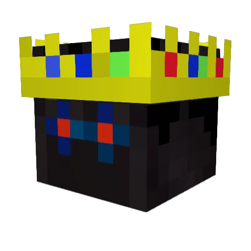 NotMeAlr Minecraft avatar head, 3D render