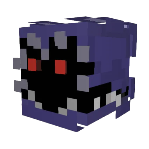 NotMeDonnie Minecraft avatar head, 3D render
