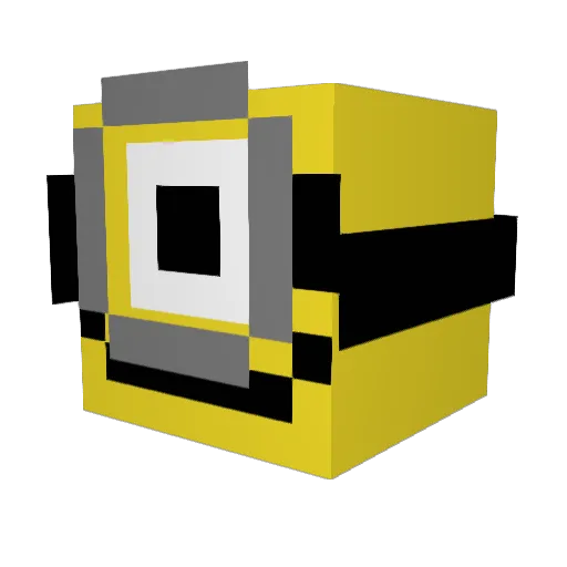 NotMrNugget Minecraft avatar head, 3D render