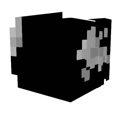NotMxinlyy Minecraft avatar head, 3D render