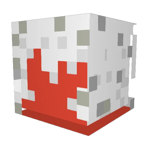 NotNezu Minecraft avatar head, 3D render