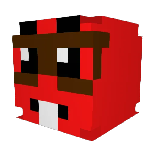NotOwenMC Minecraft avatar head, 3D render