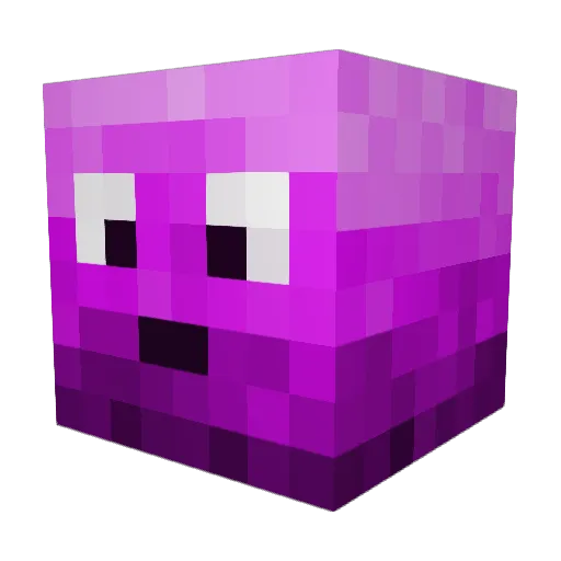 NotPufff Minecraft avatar head, 3D render