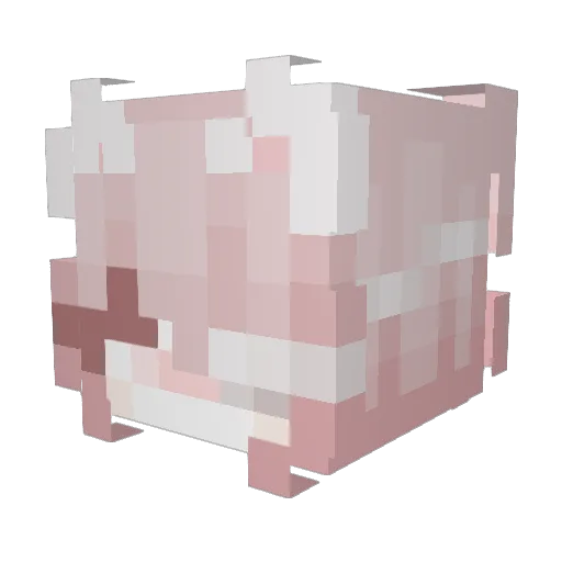 NotRazerXD Minecraft avatar head, 3D render
