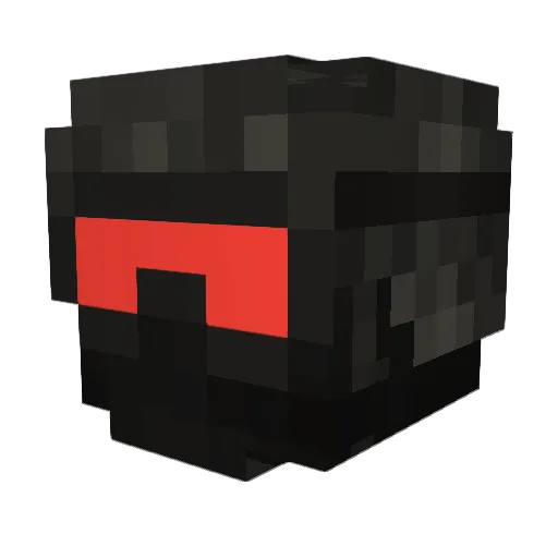NotReXez Minecraft avatar head, 3D render