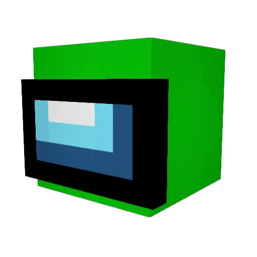 NotReallyKarl Minecraft avatar head, 3D render