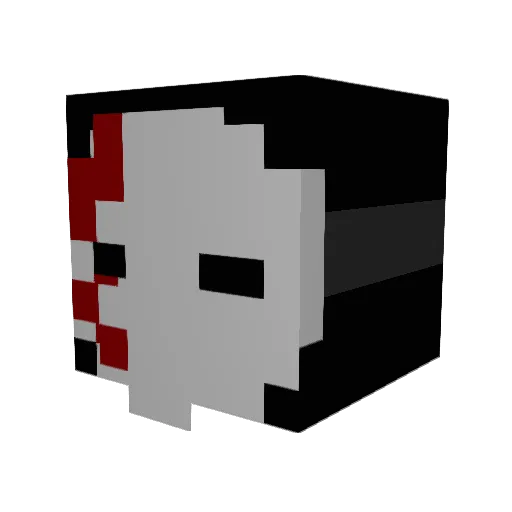 NotSamIAm0 Minecraft avatar head, 3D render