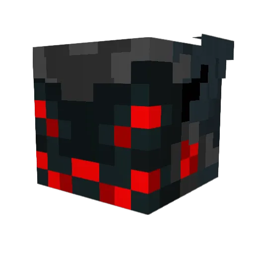 NotSemeti Minecraft avatar head, 3D render