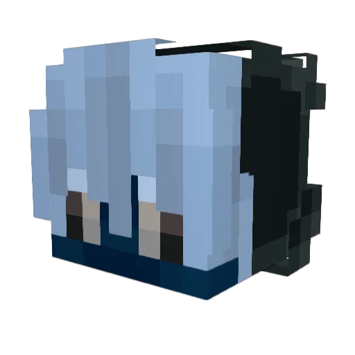 NotSolar_ Minecraft avatar head, 3D render
