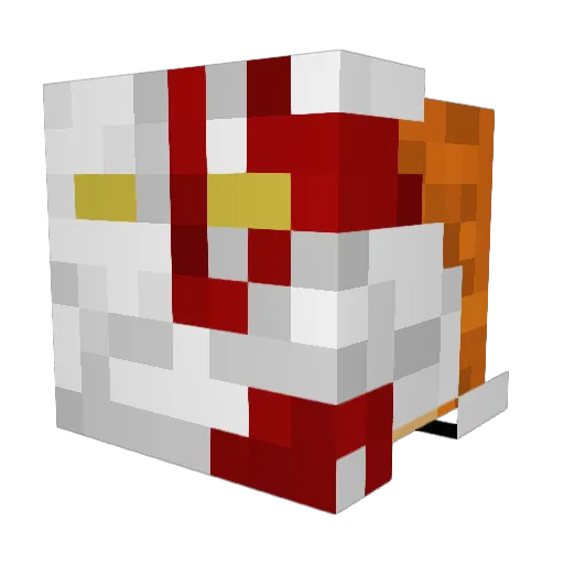NotSouk Minecraft avatar head, 3D render