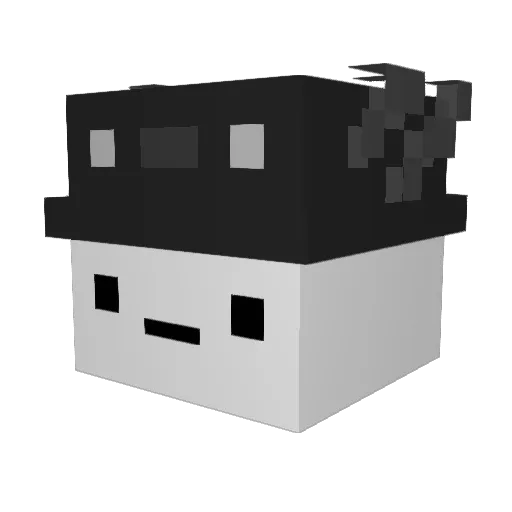NotSouriiz_ Minecraft avatar head, 3D render