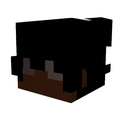 NotThatGui Minecraft avatar head, 3D render