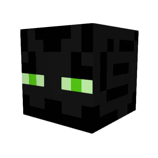 NotToNew Minecraft avatar head, 3D render
